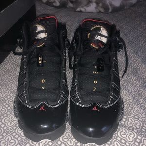 Jordan 6 Rings Red/Black Size 8